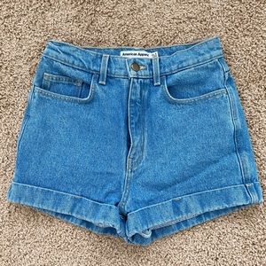 American Apparel High Waisted Shorts